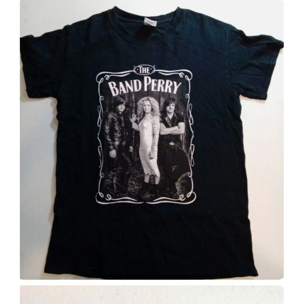 The Band Perry 2013 Concert Tour T Shirt Black Size Medium